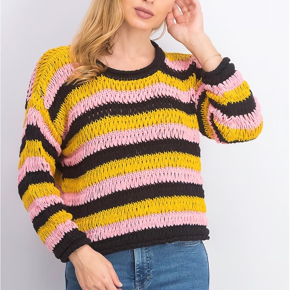 MANGO open knit sweater - Picture 5 of 5